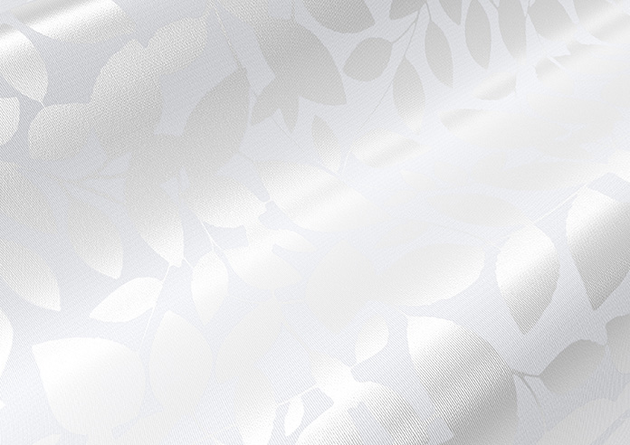 Jasmine (Blackout), Lily White - Roller Blind - Image 4